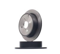 2x TRW Disque de frein Arrière pour TOYOTA Yaris 3/5 portes (P1) 258mm DF4379