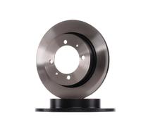 2x TRW Disque de frein Arrière pour VOLVO V40 Break (645) 260mm DF2784