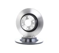 2x TRW Disque de frein Arrière pour VW Golf VI 3/5 portes (5K1) 282mm DF4558