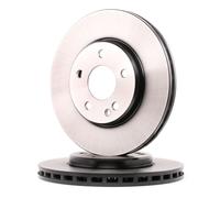 2x TRW Disque de frein Avant convient pour MERCEDES-BENZ Classe B (W245) 288mm