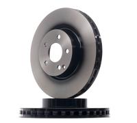 2x TRW Disque de frein Avant convient pour MERCEDES-BENZ Classe C Berline (W204)