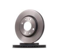 2x TRW Disque de frein Avant convient pour PEUGEOT 206 3/5 portes (2A/C) 206 Van