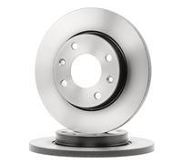 2x TRW Disque de frein Avant convient pour PEUGEOT 206 3/5 portes (2A/C) 247mm