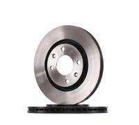 2x TRW Disque de frein Avant convient pour PEUGEOT 206 3/5 portes (2A/C) 266mm