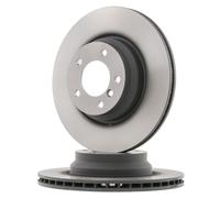 2x TRW Disque de frein Avant pour BMW 3 Berline (E90) 1 5 portes (E87) X1 (E84)