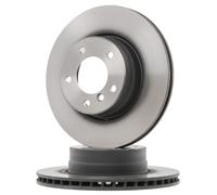 2x TRW Disque de frein Avant pour BMW 5 Berline (E60) 5 Touring (E61) 310mm