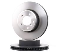 2x TRW Disque de frein Avant pour BMW 5 Berline (E60) 5 Touring (E61) 324mm