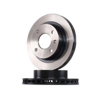 2x TRW Disque de frein Avant pour FORD Sierra Mk2 Berline (GBC, GB4) 240mm