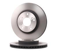 2x TRW Disque de frein Avant pour HONDA CIVIC VII Hatchback (EU, EP, EV) 282mm