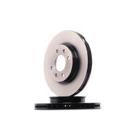 2x TRW Disque de frein Avant pour HYUNDAI i20 (PB, PBT) pour KIA RIO II (JB)