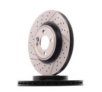 2x TRW Disque de frein Avant pour MINI 3/5 portes (R56) 3/5 portes (R50, R53)