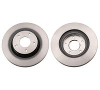 2x TRW Disque de frein Avant pour MITSUBISHI ASX (GAW) Outlander II SUV (CWW)