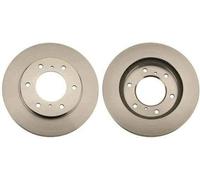 2x TRW Disque de frein Avant pour MITSUBISHI L 200 / Triton Pick-up (KAT, KBT)