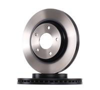 2x TRW Disque de frein Avant pour NISSAN JUKE (F15) PULSAR 3/5 portes (C13)