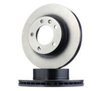 2x TRW Disque de frein Avant pour OPEL Movano A Van (X70) Movano A Minibus (X70)