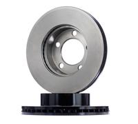 2x TRW Disque de frein Avant pour OPEL Movano B Van (X62) Movano B Minibus (X62)