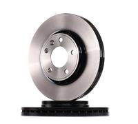 2x TRW Disque de frein Avant pour OPEL Vivaro A Van (X83) Vivaro A Combi (X83)