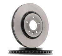 2x TRW Disque de frein Avant pour OPEL Zafira C Tourer (P12) 321mm DF6260S