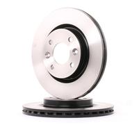 2x TRW Disque de frein Avant pour RENAULT Kangoo I Express (FC, FC0/1) 259mm