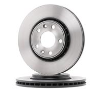 2x TRW Disque de frein Avant pour RENAULT Megane III 3/5 portes (BZ0/1) 296mm