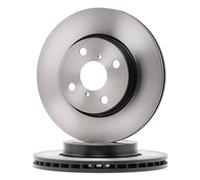 2x TRW Disque de frein Avant pour TOYOTA Yaris 3/5 portes (P9) 258mm DF4842