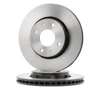 2x TRW Disque de frein Avant pour VOLVO V40 Break (645) 281mm DF4054