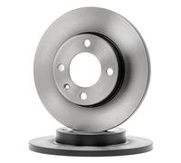 2x TRW Disque de frein Avant pour VW Golf II 3/5 portes (19E, 1G1) Vento (1H2)