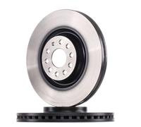2x TRW Disque de frein Avant pour VW Golf VII 3/5 portes (5G1, BQ1, BE1, BE2)