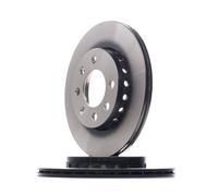 2x TRW Disque de frein Avant pour VW Lupo / Lupo 3L (6X1, 6E1) 239mm DF4205