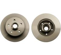 2x TRW Disque de frein Avant pour VW Transporter T3 Minibus (25) 258mm DF2587