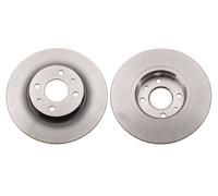 2x TRW Disque de frein pour FIAT 500 3 portes (312) 500 C Cabriolet (312) 257mm
