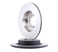 2x TRW Disque de frein pour OPEL Zafira B (A05) 264mm DF4051