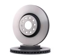 2x TRW Disque de frein pour VW Golf VII 3/5 portes (5G1, BQ1, BE1, BE2) 312mm