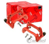 2x TRW Étrier Support Transporteur Rouge Arrière Convient pour Fiat Abarth 500