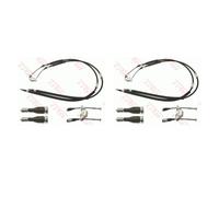 2x TRW GCH124 Câble Frein à Main Traction pour Opel Trommelbremse