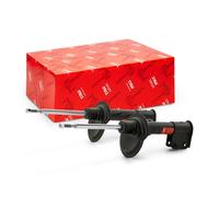 2x TRW Jambe de suspension Amortisseur convient pour PEUGEOT 307 CC (3B) Avant