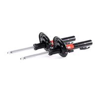 2x TRW Jambe de suspension Amortisseur pour RENAULT Scénic II (JM) Avant Gaz