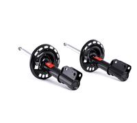 2x TRW Jambe de suspension Amortisseur pour RENAULT Scénic III (JZ0/1) Avant Gaz