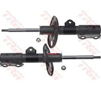 2x TRW Jambe de suspension Amortisseur pour TOYOTA AURIS (NZE18, ZRE18) Avant