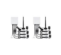 2X Tuya Life 3 Phases WiFi Compteur D'Énergie KWH 120A Pince de Puissance Transformateur de Courant App Surveiller et Enregistrer la