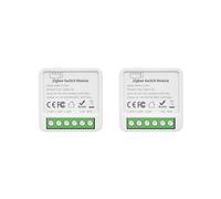 2X Tuya Zigbee 3 CH DIY pour 3-Way Control Relais D'Éclairage Life Télécommande Sans Fil Module de Commutation Zigbee