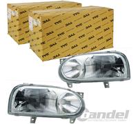 2X TYC H1/H1 PARE-CHOCS DOUBLE GAUCHE+DROITE Compatible Avec VW GOLF 3 GTI VR6