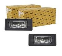 2x TYC LED Éclairage de la Plaque Convient pour Audi A1 A3 A4 A6 A7 Q3 Q7 Cupra