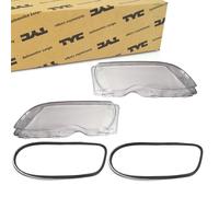 2x TYC Lentille Diffuseur Phares Avant Gauche/Droite Pour BMW Série 3 E46