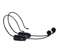 2X U12F Uhf Un pour Deux Mélangeur D'Amplificateur de Microphone de Casque Sans Fil Approprié Aux Guides D'Enseignement RéUnion Conférences