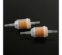 2x Universel Voiture Moteur Essence Tuyau en Ligne Filtre à Carburant Réutilisable 6 8mm Tuyau pour Tracteurs Universels Industriels Voitures Camions Motos