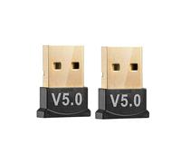 2X USB 5.0 Adaptateur Sans Fil Dongle Récepteur Stéréo ÉMetteur Audio pour PC Ordinateur Portable ÉCouteurs TV ÉMetteur