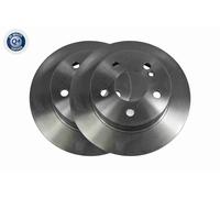 2x VAICO Disque de frein Arrière 278mm V30-40007