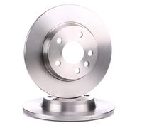 2x VAICO Disque de frein Arrière pour VW Transporter T4 Minibus 280mm V10-40054