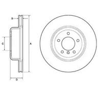 2x VAICO Disque de frein Avant pour BMW Z4 Roadster (E89) 330mm V20-80019
